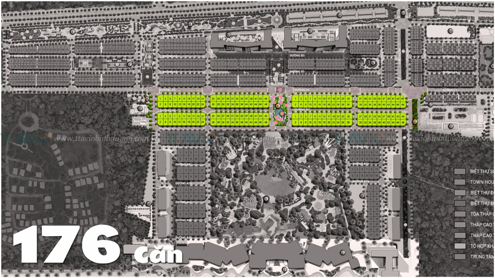Biệt Thự đơn Lập Blanca City