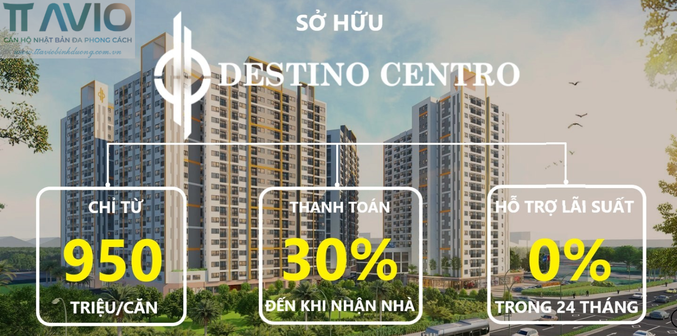 Giá Bán Căn Hộ Destino Centro Cực Tốt – Cơ Hội đầu Tư Vượt Trội