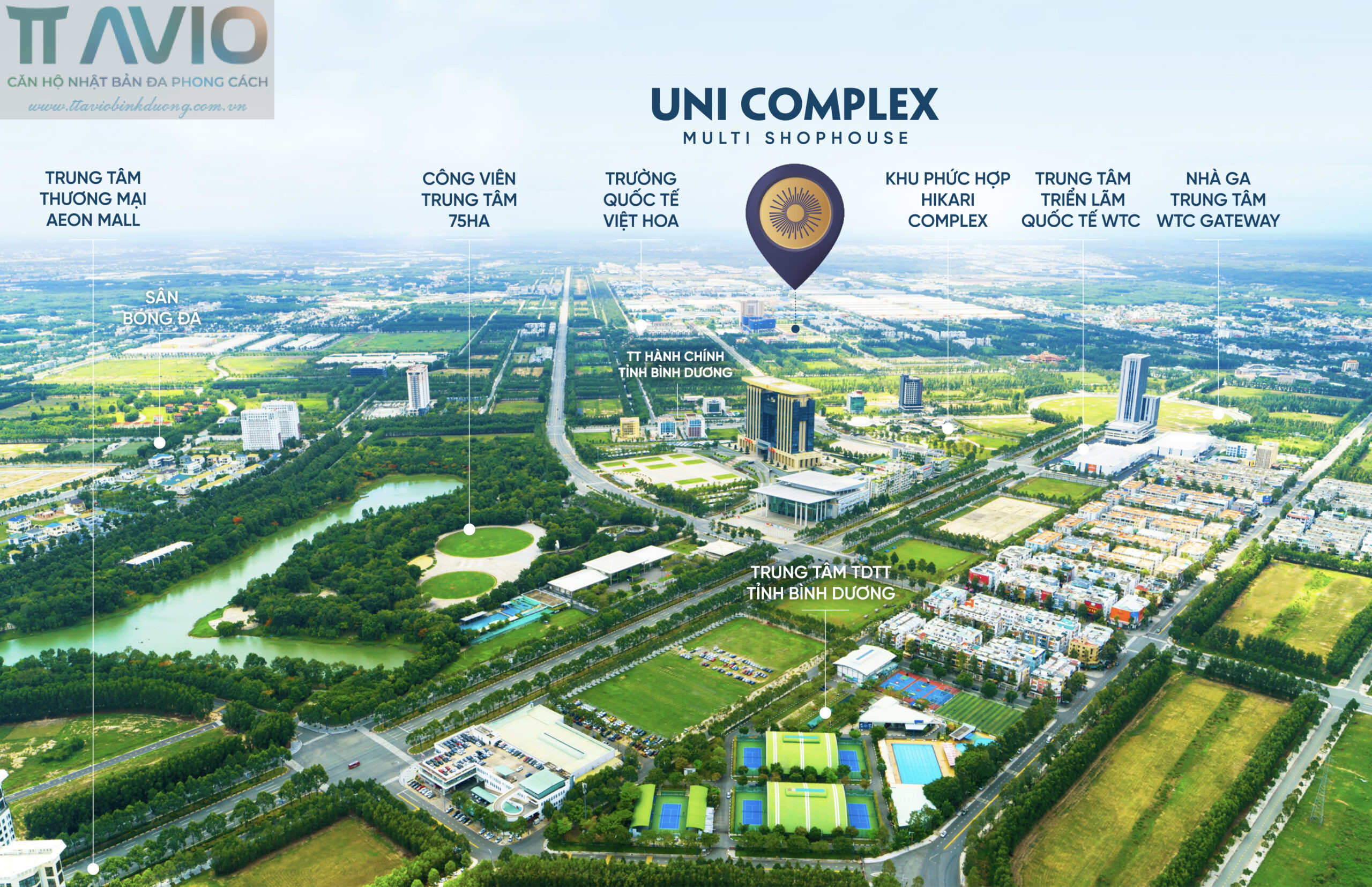 Liên Kết Vùng Uni Complex TDC Hoàn Hảo