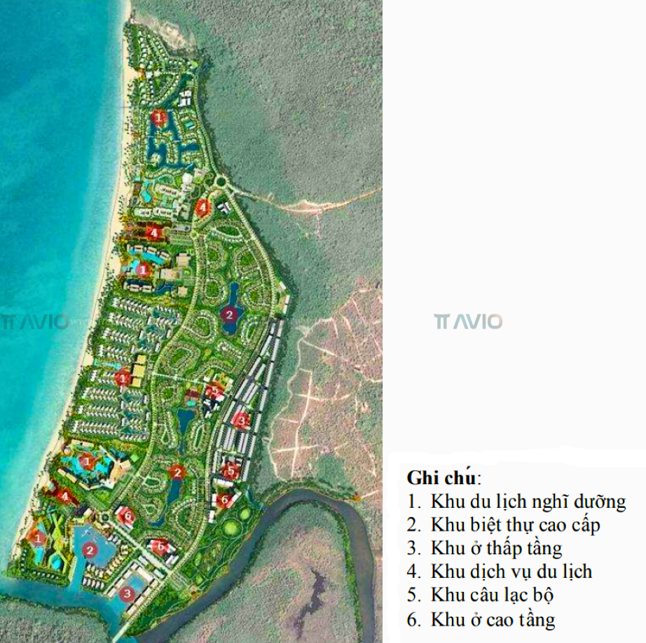 Mặt Bằng Phân Khu Forest Bay