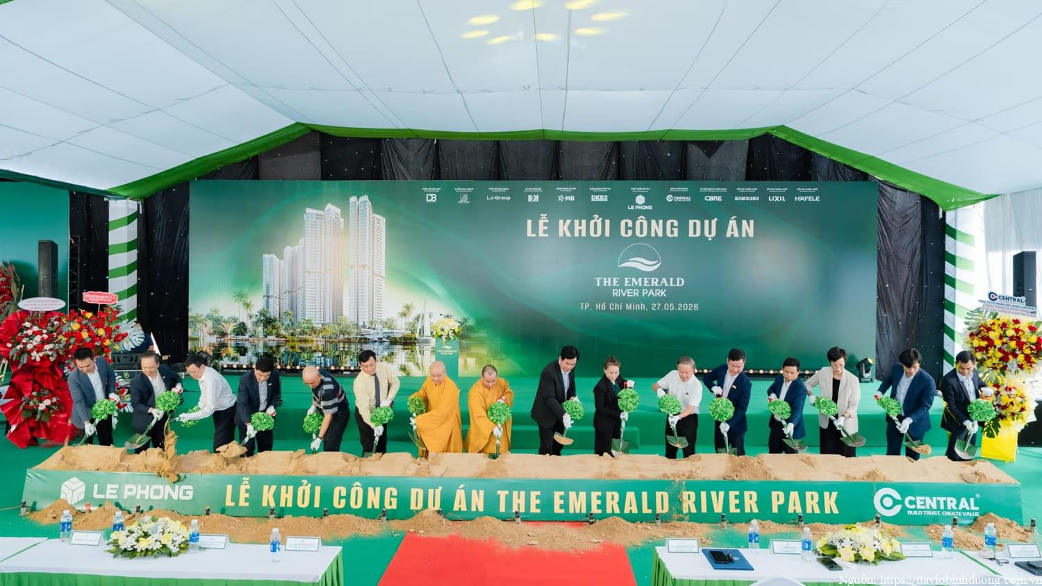Nghi Thức Khởi Công The Emerald River Park