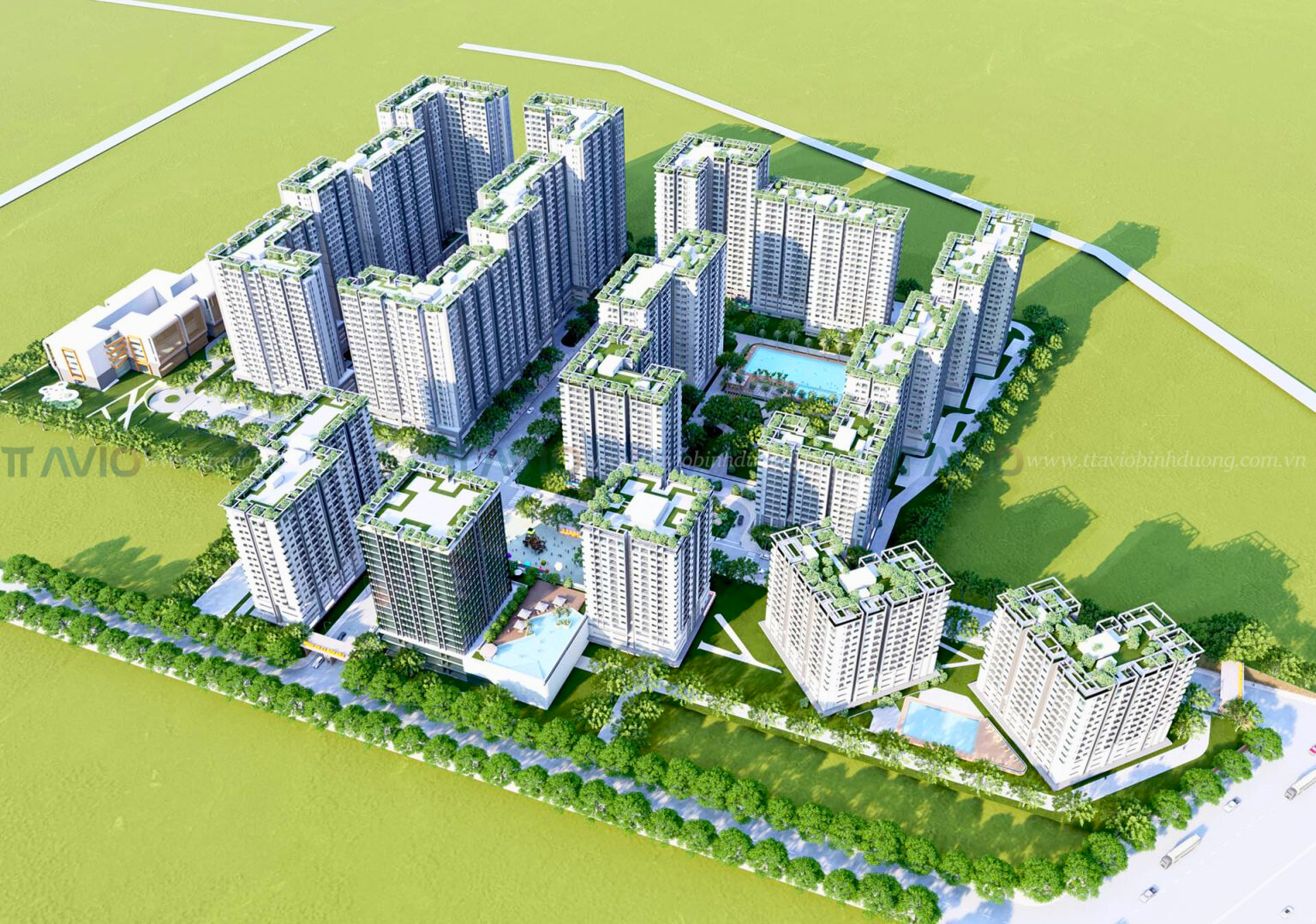 Phối Cảnh The Win City