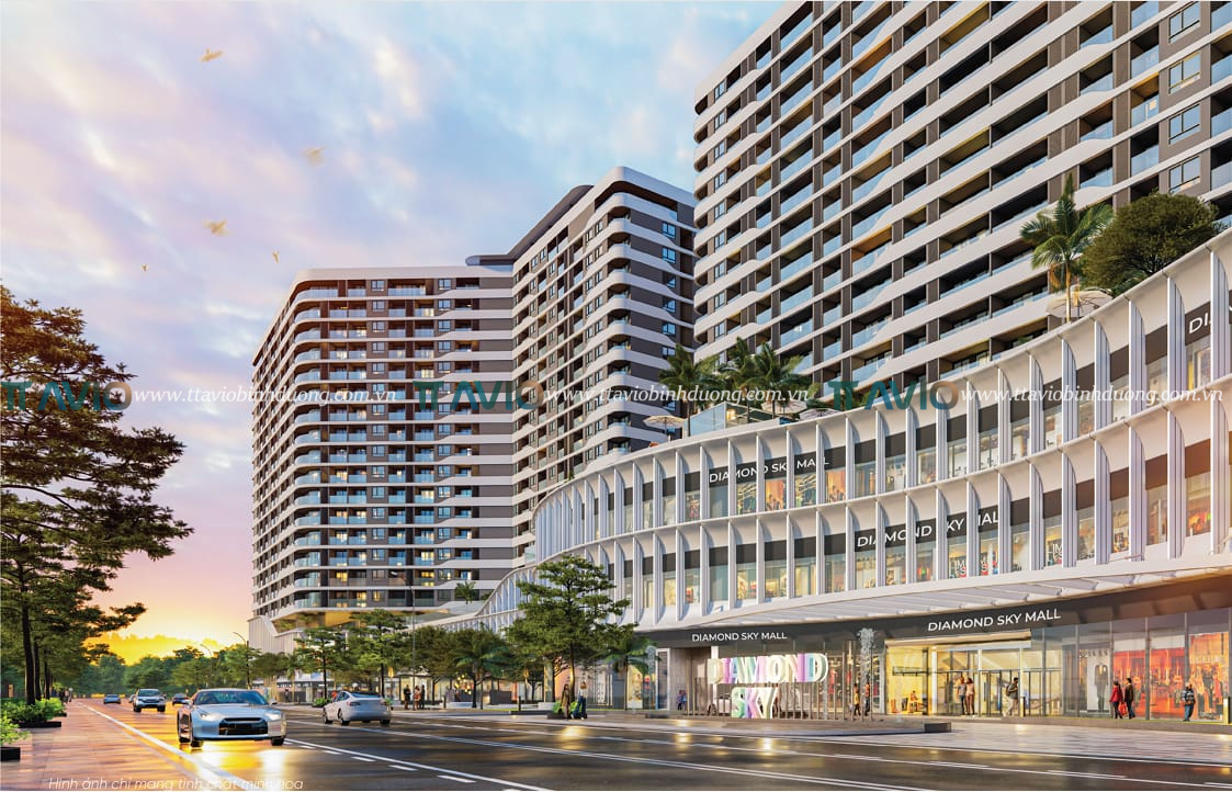 Phối Cảnh Tổng Thể Diamond Sky