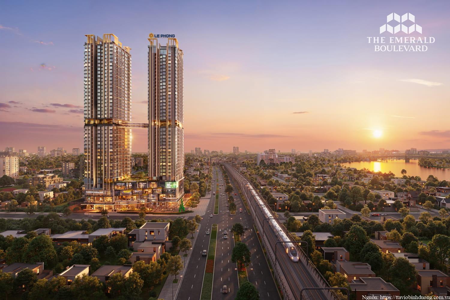 The Emerald Boulevard Về Chiều