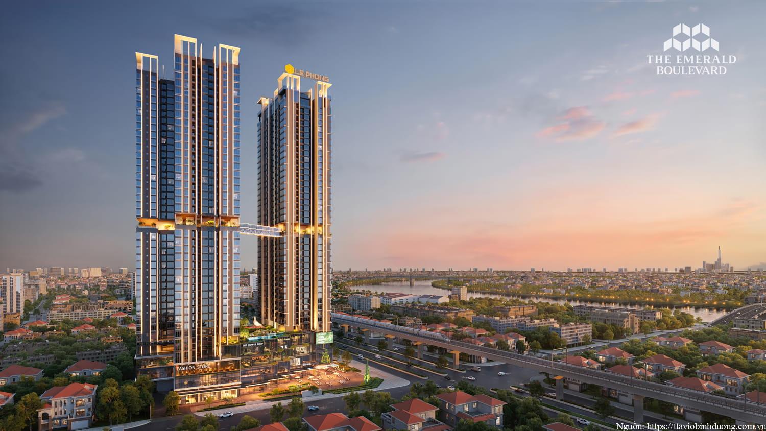 The Emerald Boulevard tại QL13