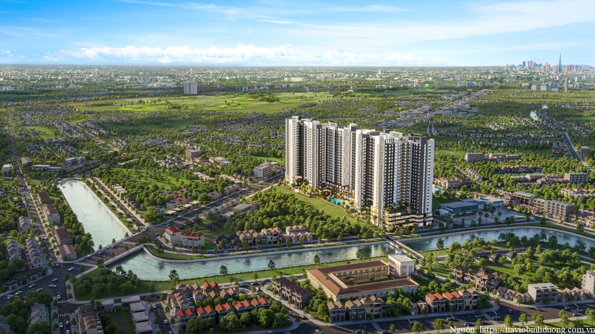 The Emerald Garden View mặt tiền Nguyễn Chí Thanh và sông Búng