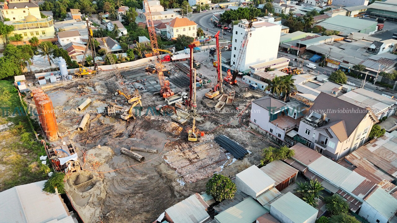 Tiến độ Ava Center Mới Nhất