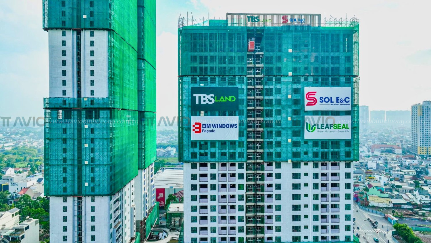 Tiến độ Green Square