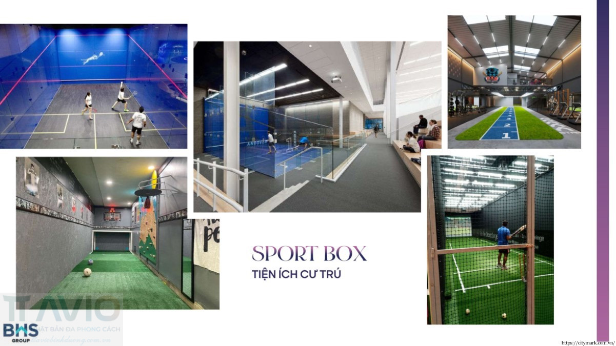 Tiện ích Dự án Citymark Residence - Sport Box