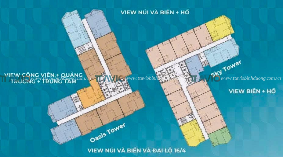 View Căn Hộ Hacom Tower