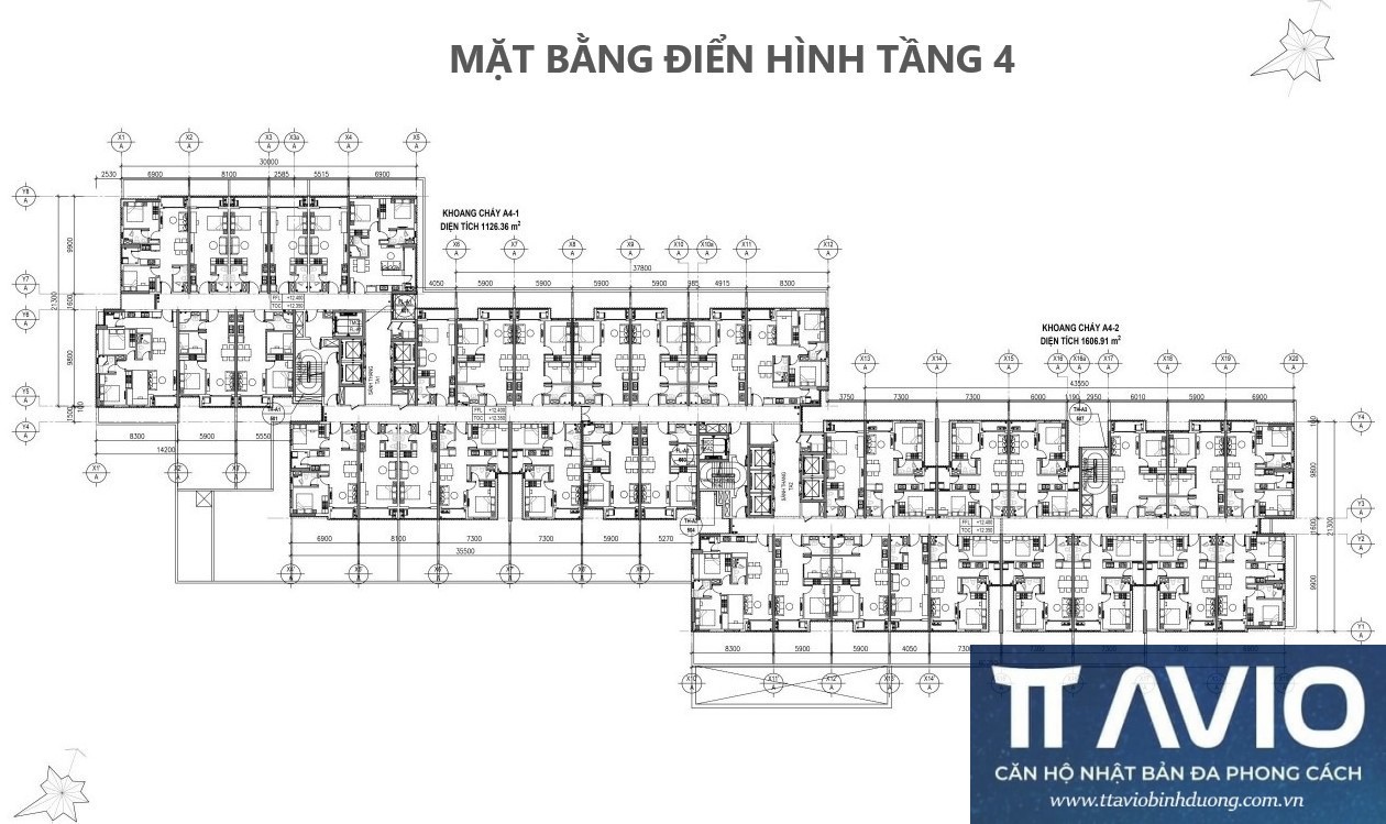 Mặt bằng dự án TT Avio