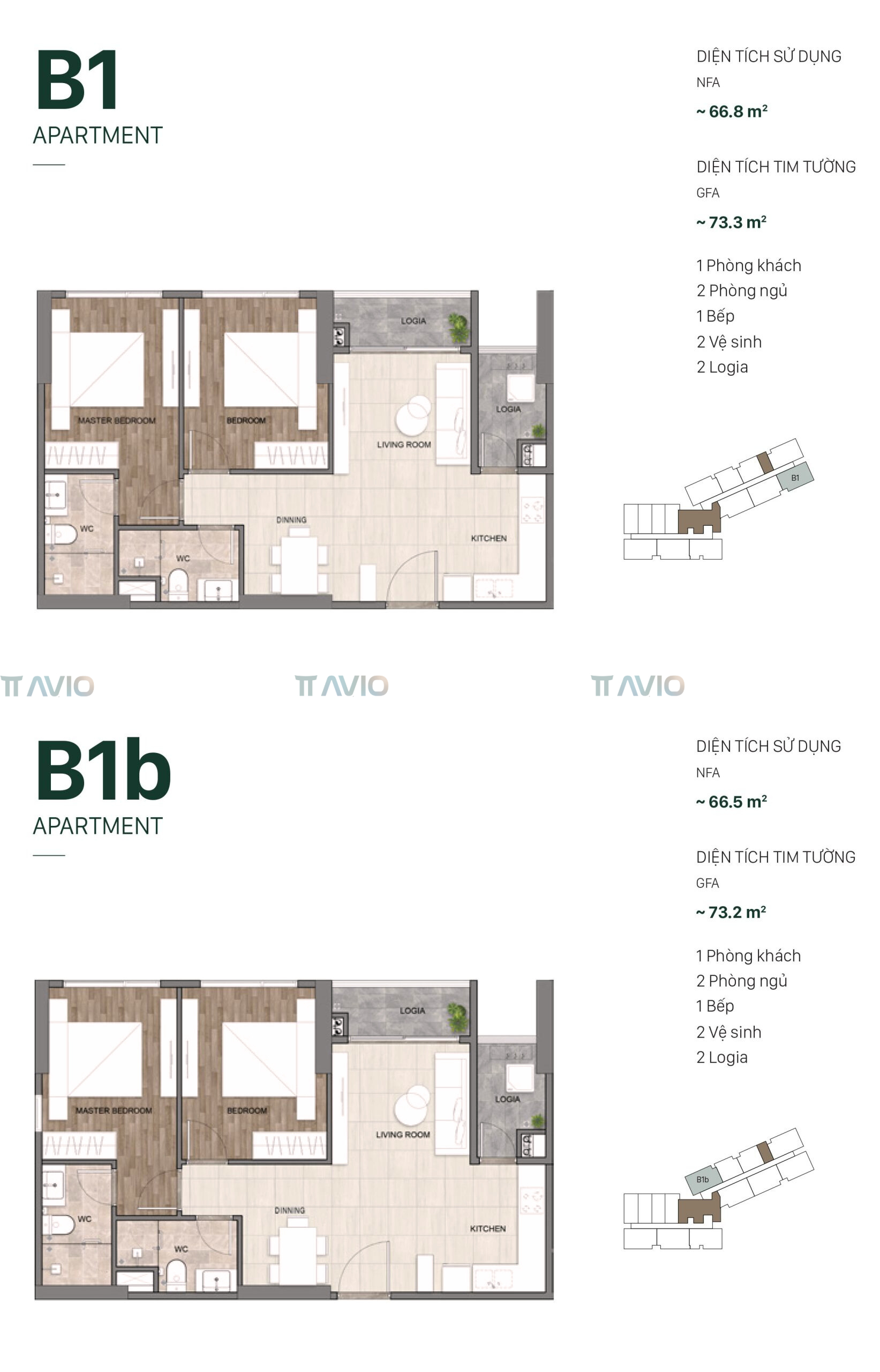 Mặt Bằng Căn Hộ Setia Gardens Residences 2