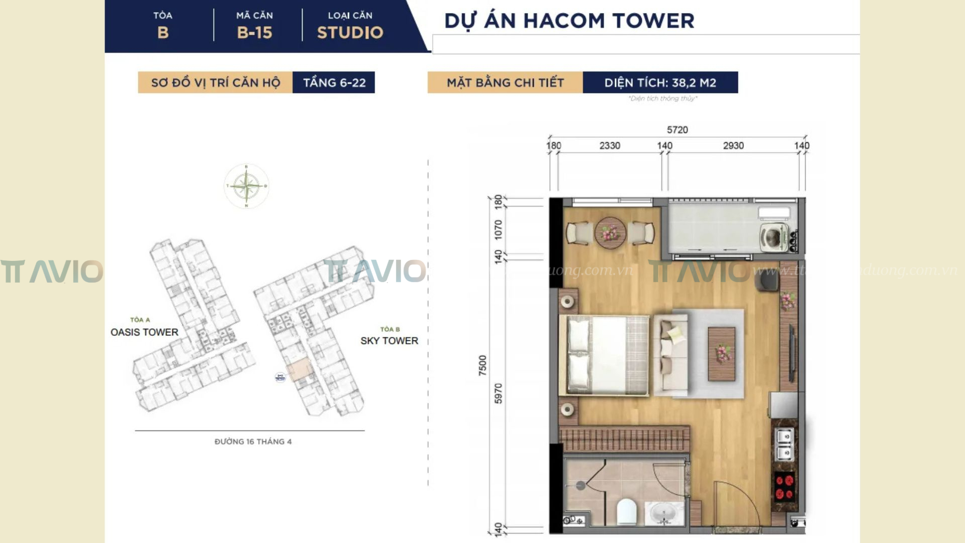 Thiết Kế Căn Hộ Hacom Tower (14)