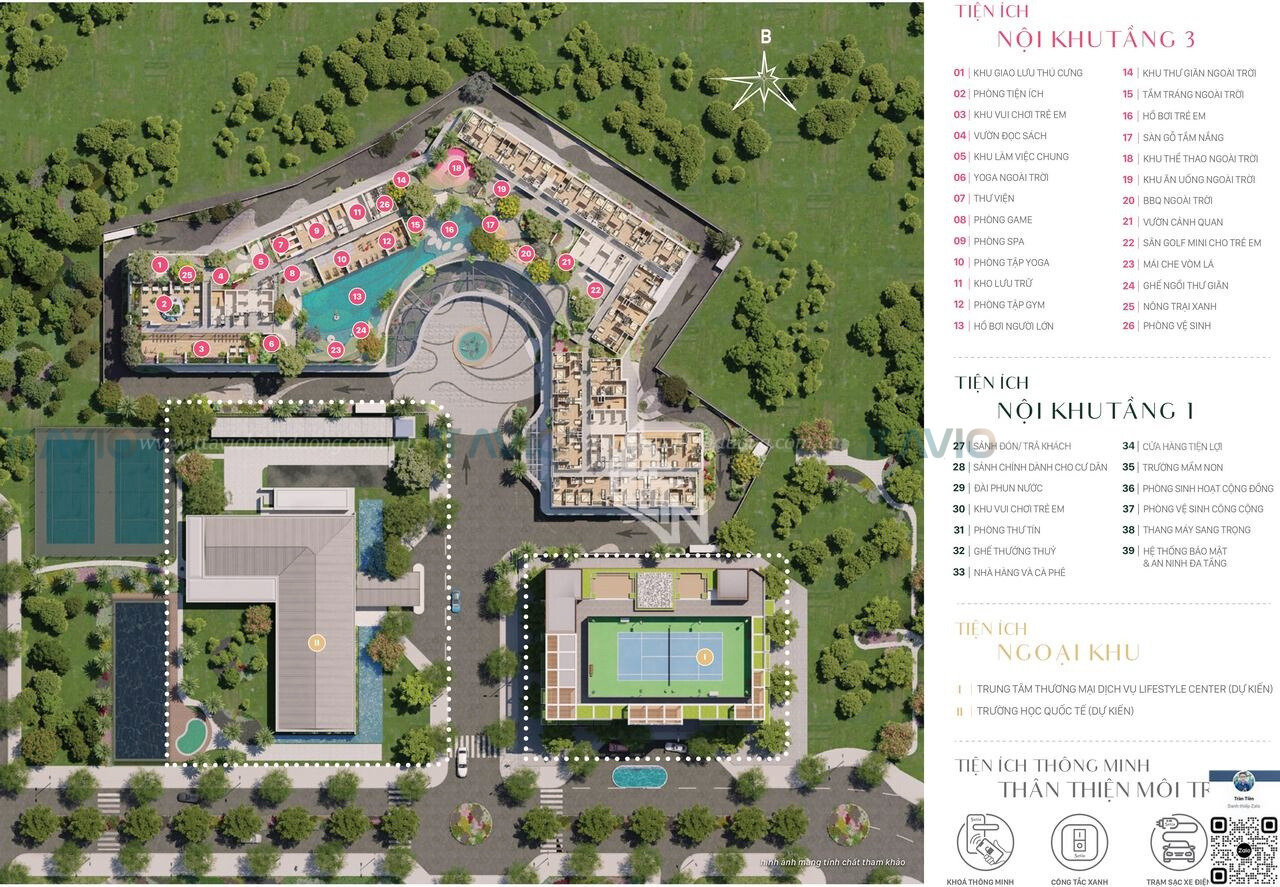 Tiện ích Nội Khu Setia Gardens Resdences