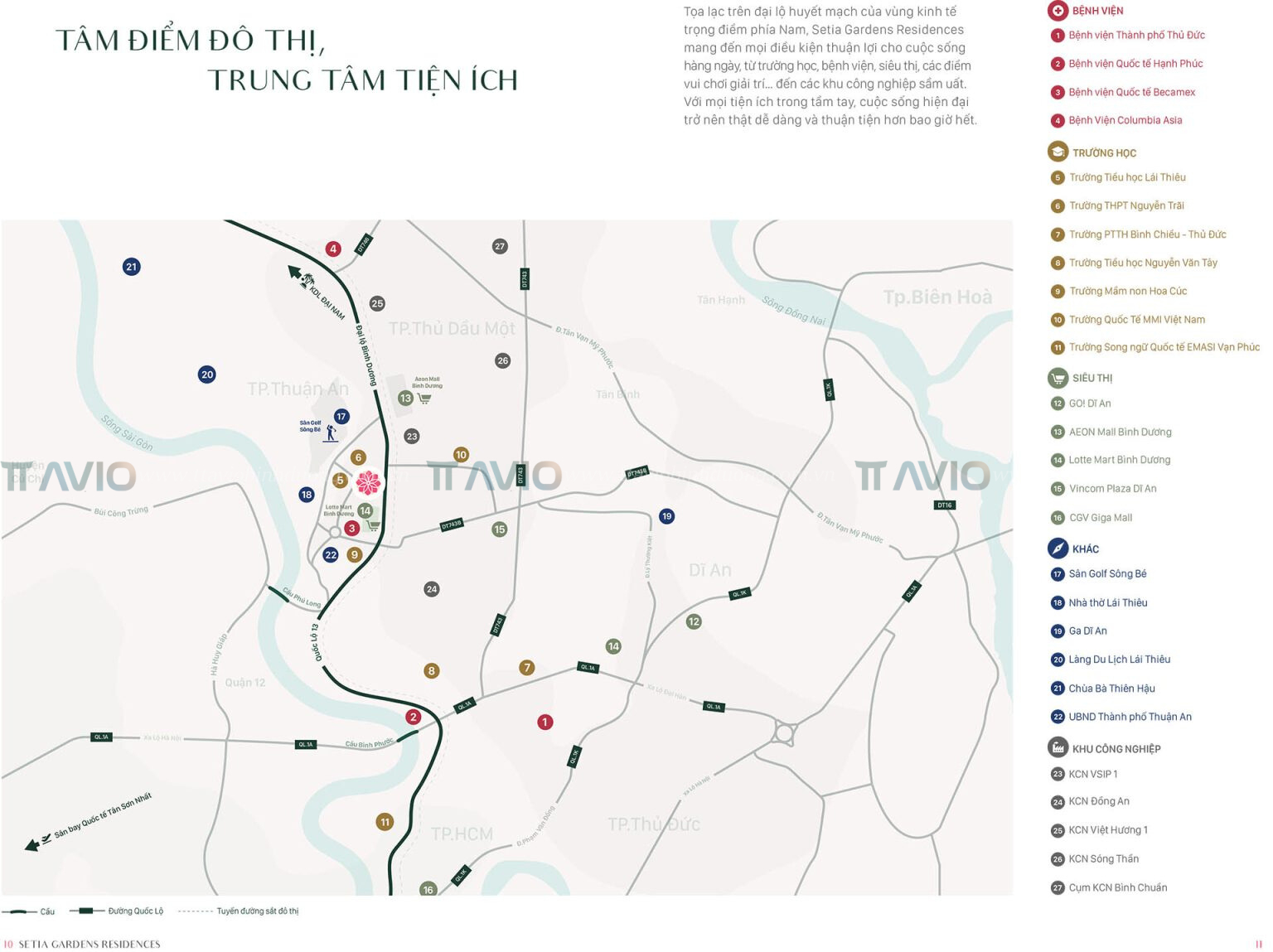Vị Trí Setia Gardens Residences