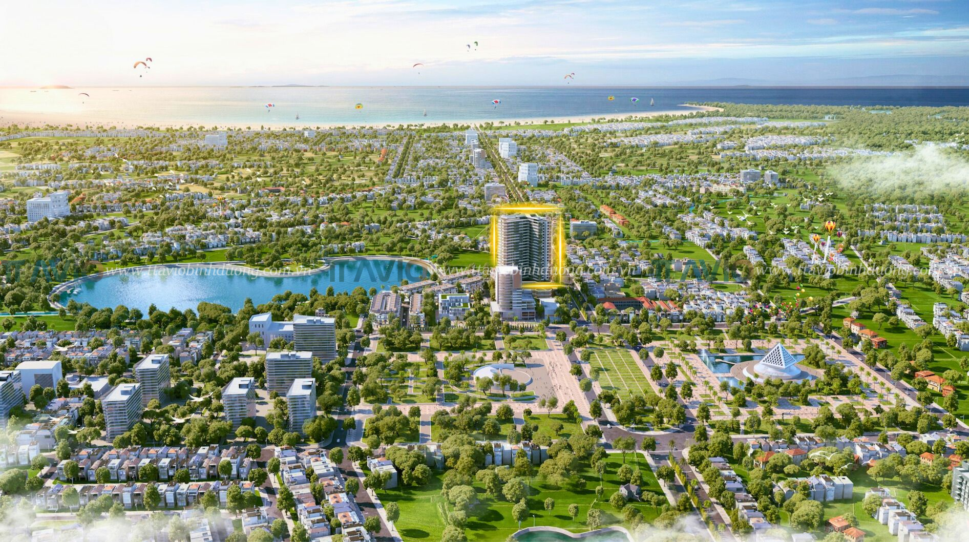 Ngắm View Xung Quanh Căn Hộ Hacom Tower
